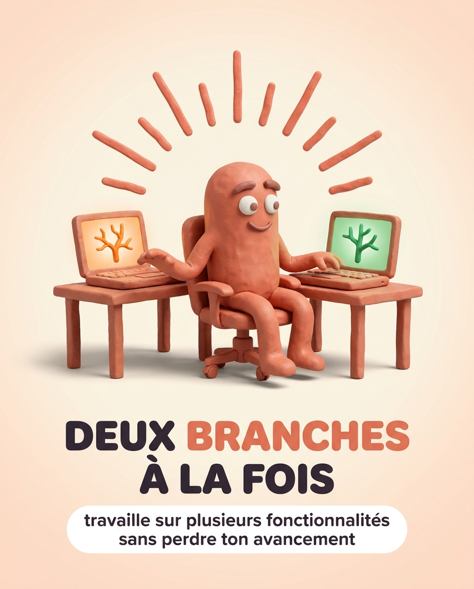 Deux Branches à la Fois
